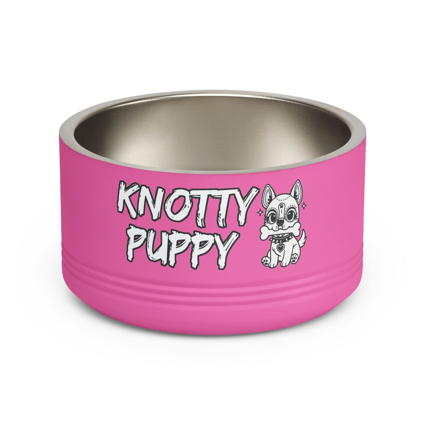 Knotty Puppy Treats Pup Bowl — 18oz Puppy Play Treat Dish
