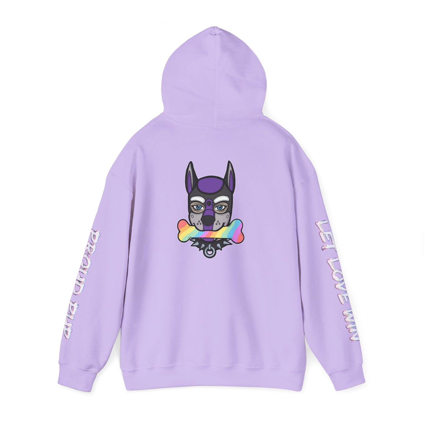 Ace Pup Pride Month Flag Hoodie — Bright Colorful Pup Pride Sweatshirt