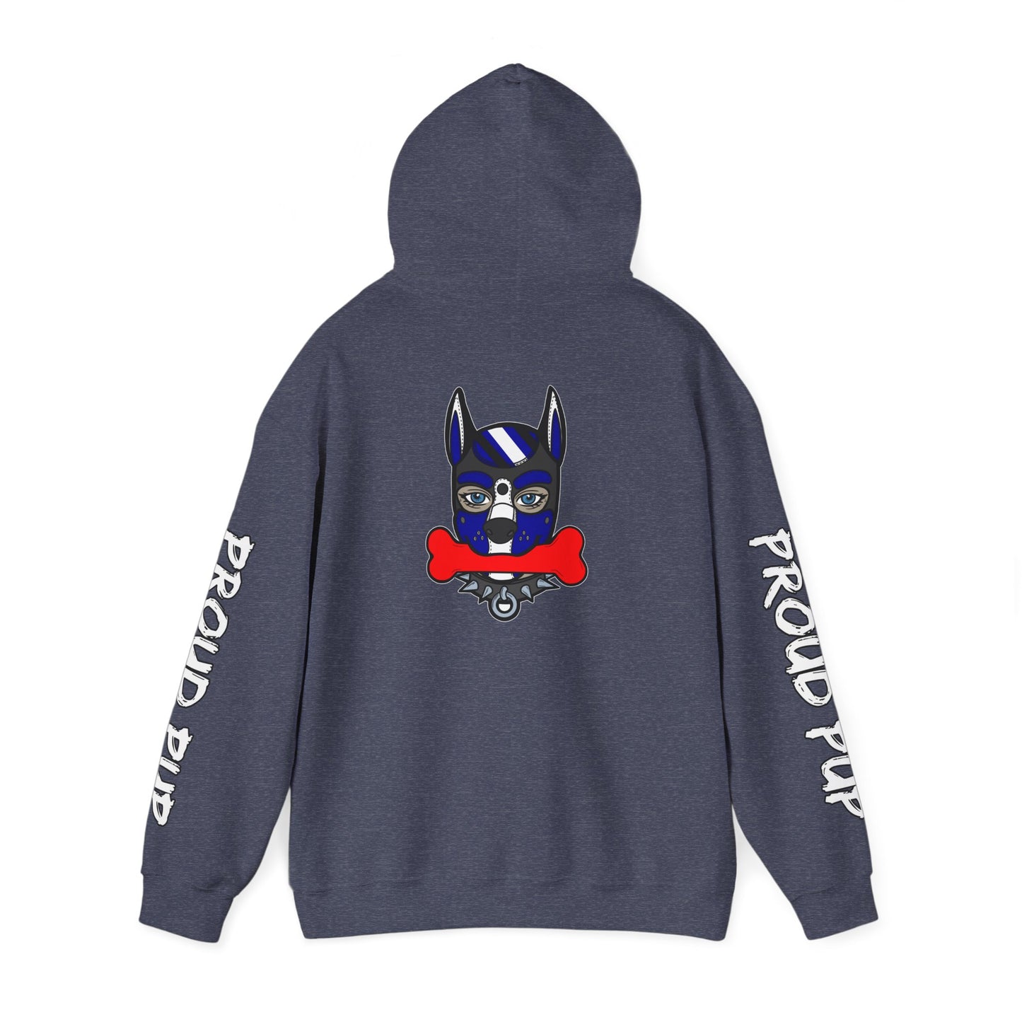Pup Pride Flag Hoodie — Bright Colorful Pup Pride Sweatshirt