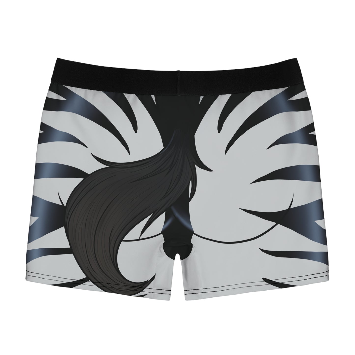 Zebra Print - Furry Boxer Briefs