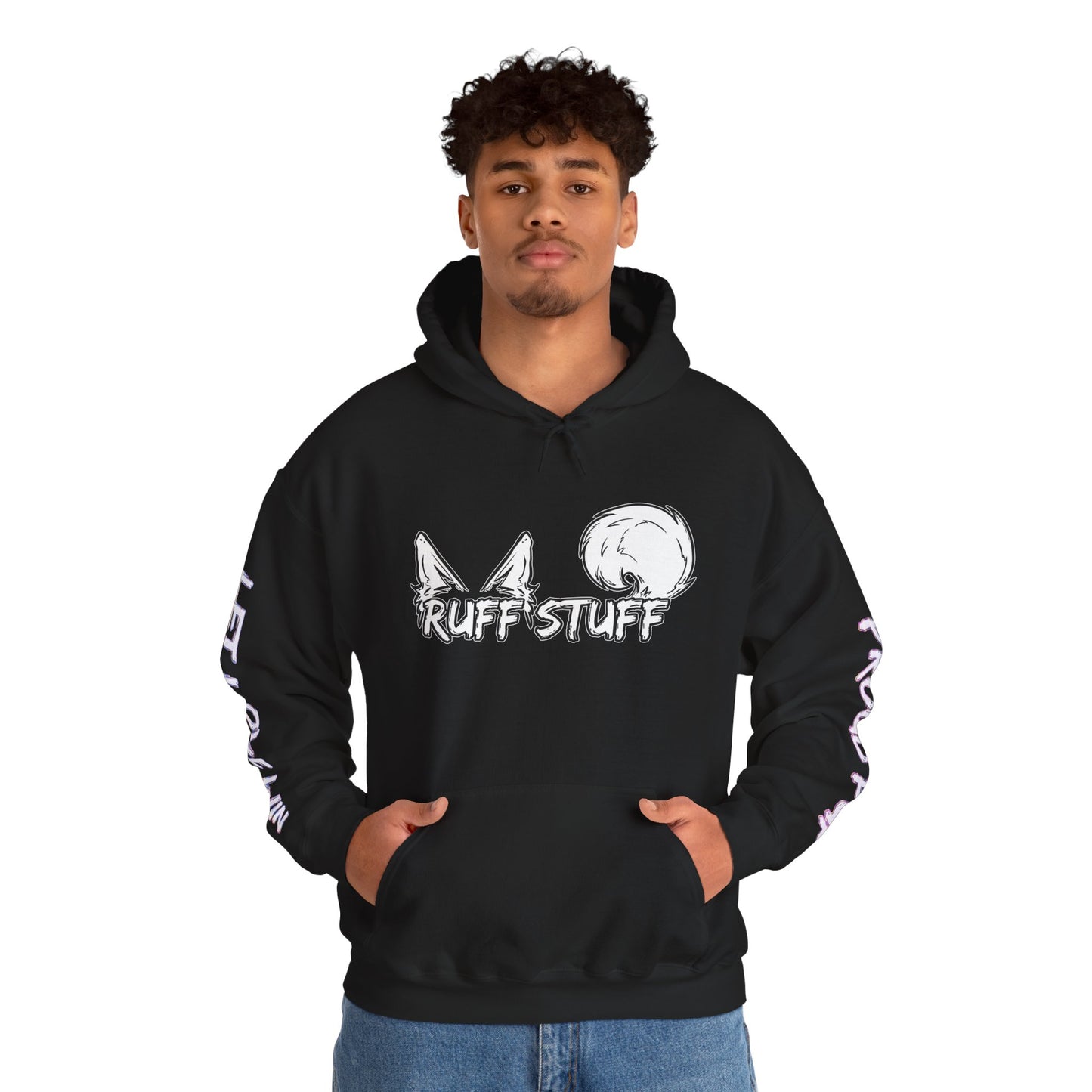 Pan Pup Pride Month Flag Hoodie — Bright Colorful Pup Pride Sweatshirt