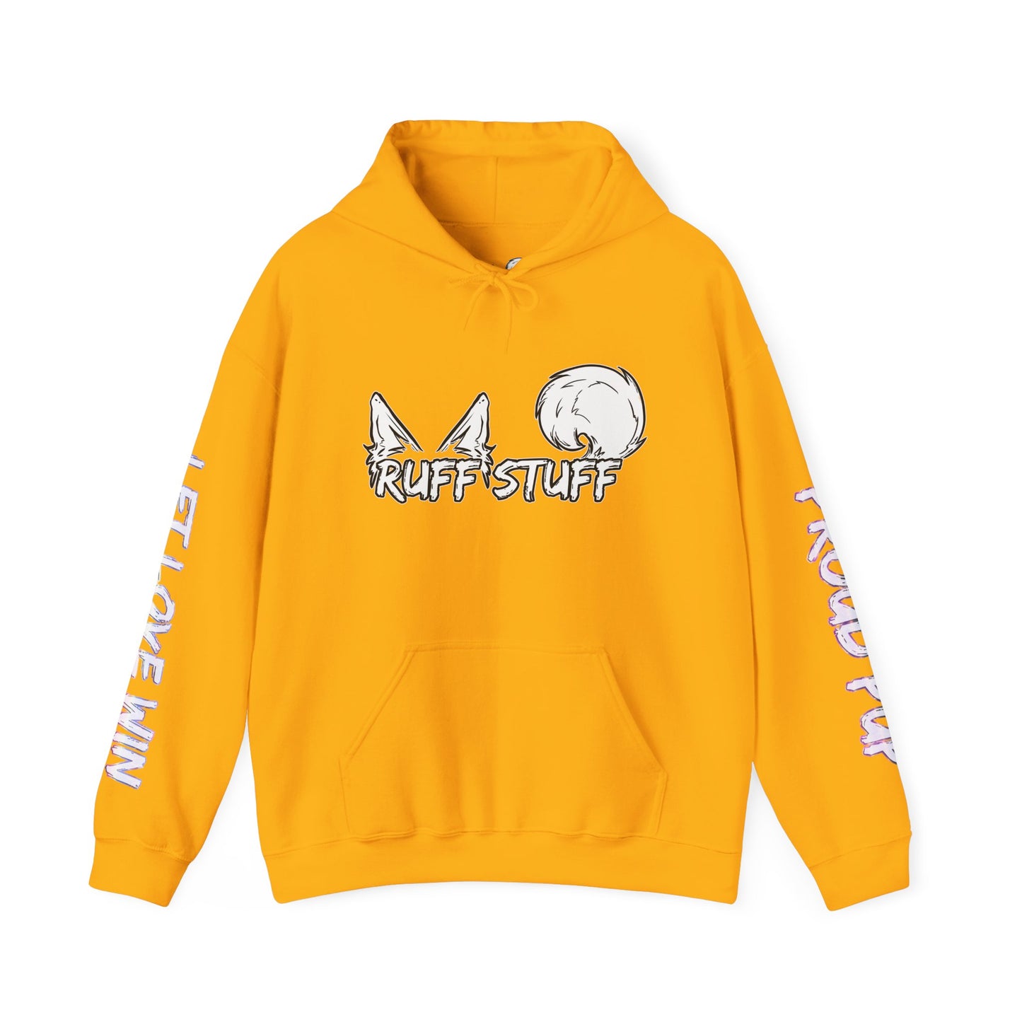 Pan Pup Pride Month Flag Hoodie — Bright Colorful Pup Pride Sweatshirt