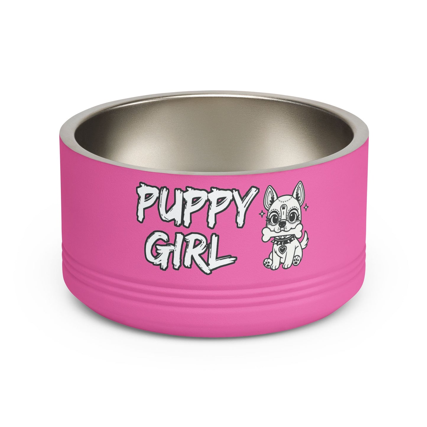 Puppy Girl Treats Pup Bowl — 18oz Puppy Play Treat Dish