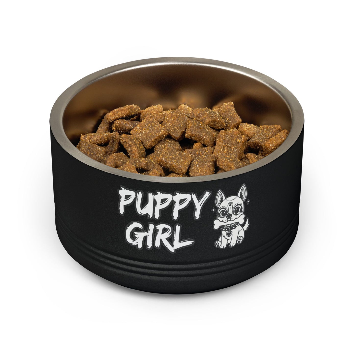 Puppy Girl Treats Pup Bowl — 18oz Puppy Play Treat Dish
