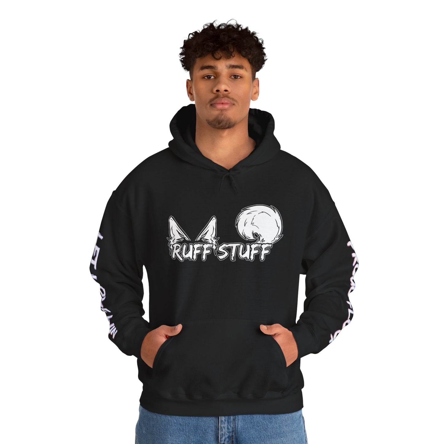 Demi Pride Month Flag Hoodie — Bright Colorful Furry Pride Sweatshirt