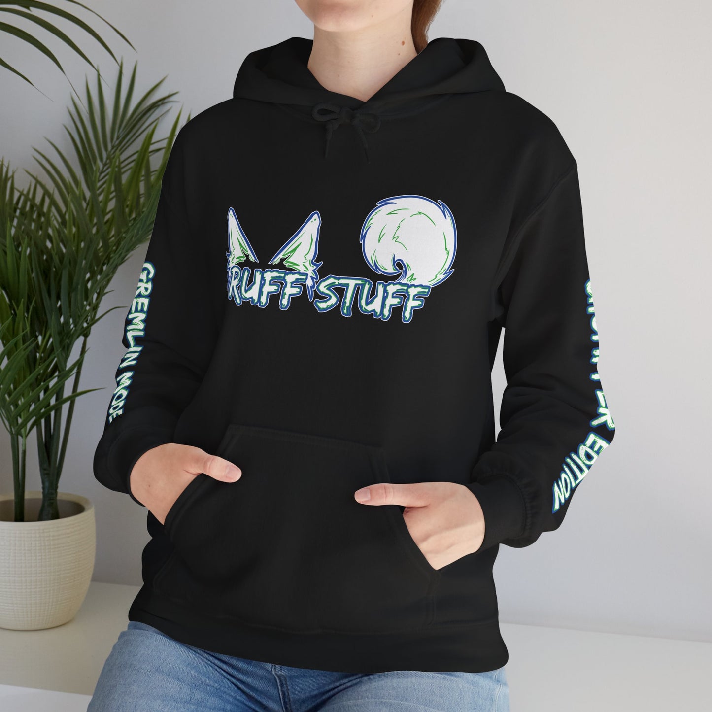 "Gremlin Mode" Hoodie —  Furry Feature Chompper Edition