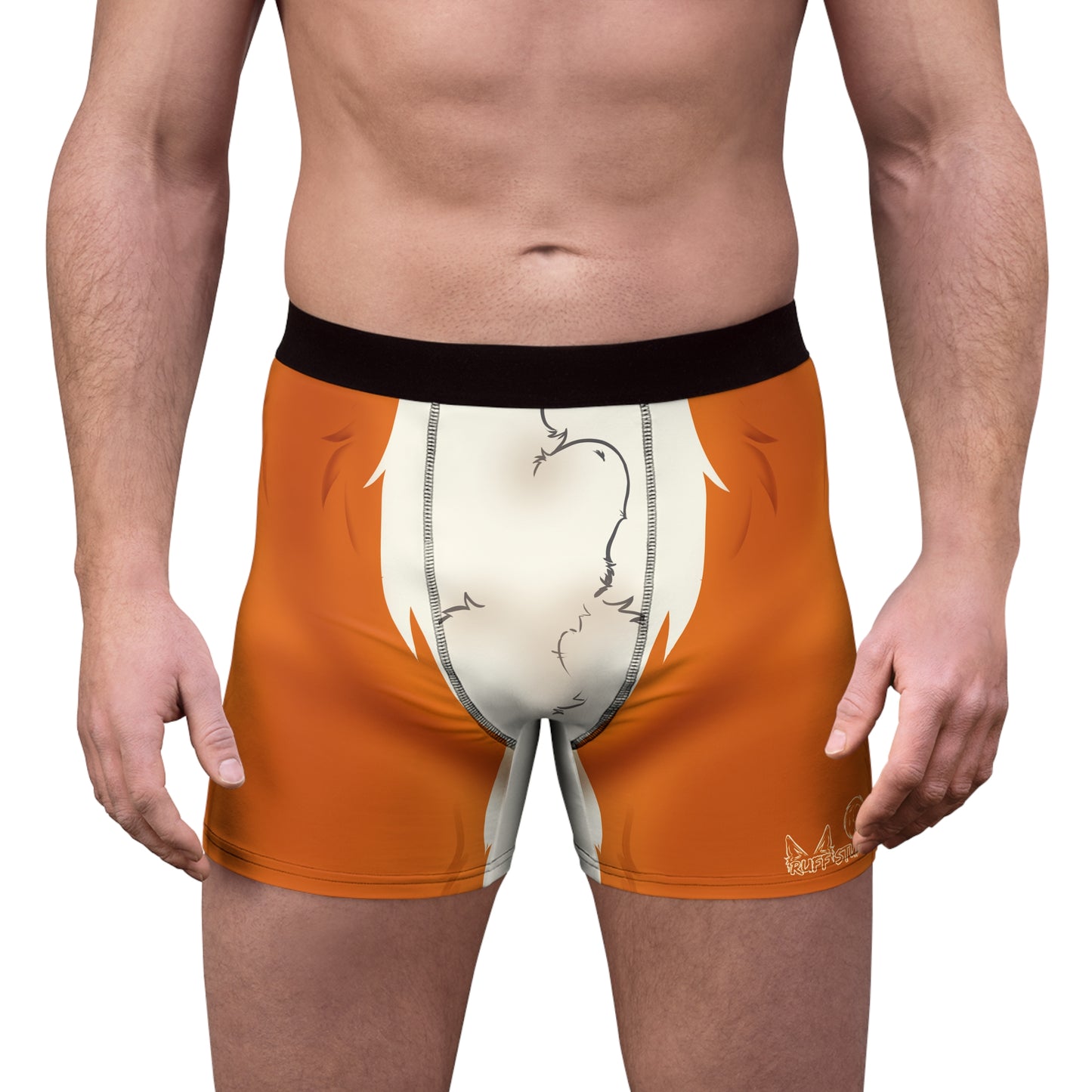 Furry Fox Boxer Briefs — Fox Fursona All-Over Print
