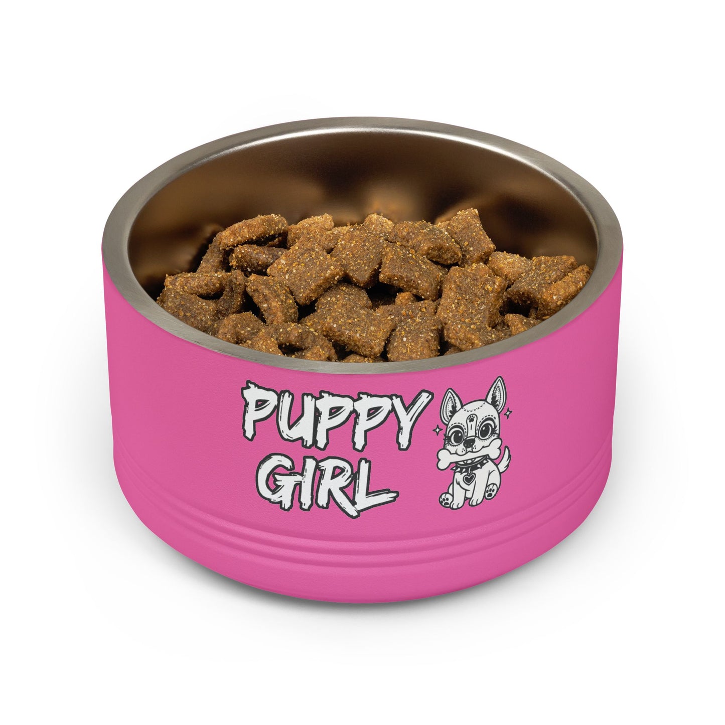 Puppy Girl Treats Pup Bowl — 18oz Puppy Play Treat Dish