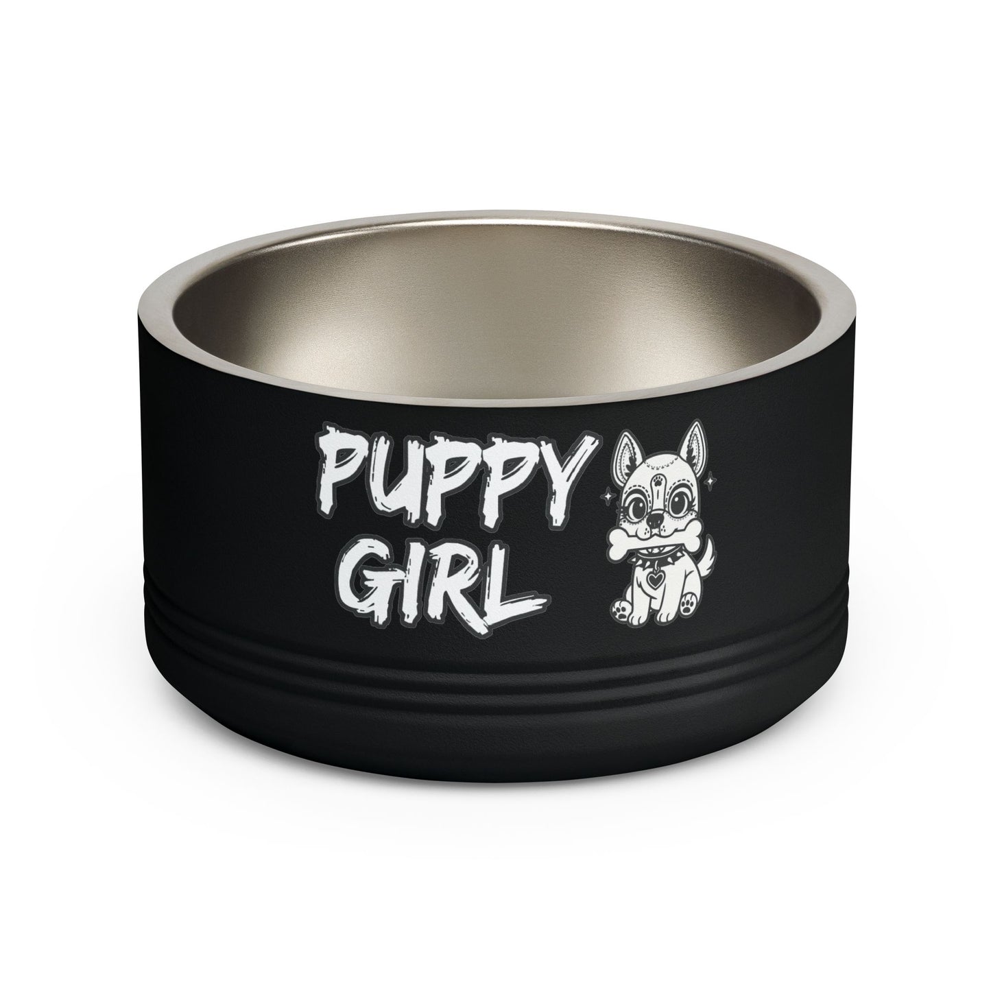 Puppy Girl Treats Pup Bowl — 18oz Puppy Play Treat Dish