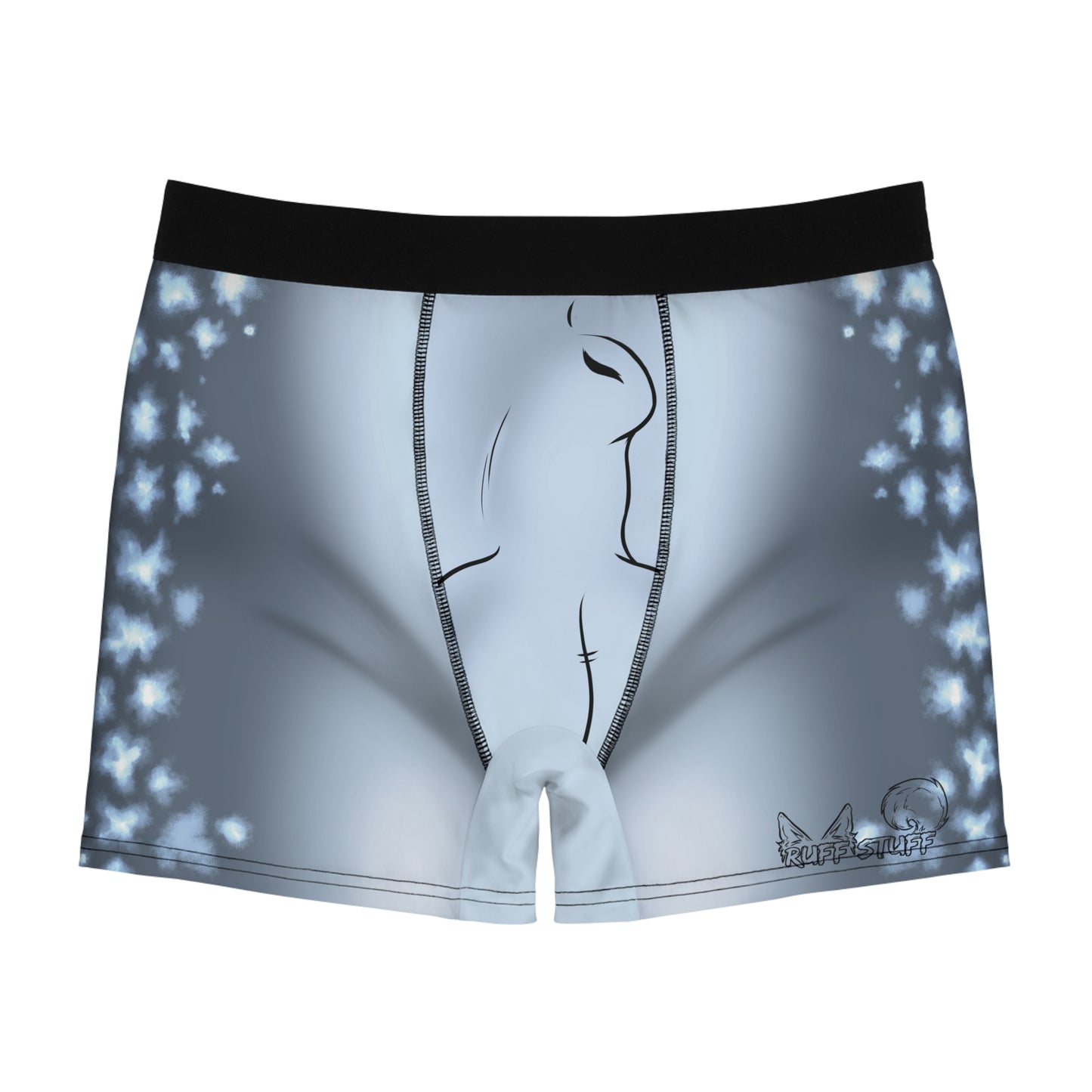 Dappled Horse Print — Furry Boxer Briefs