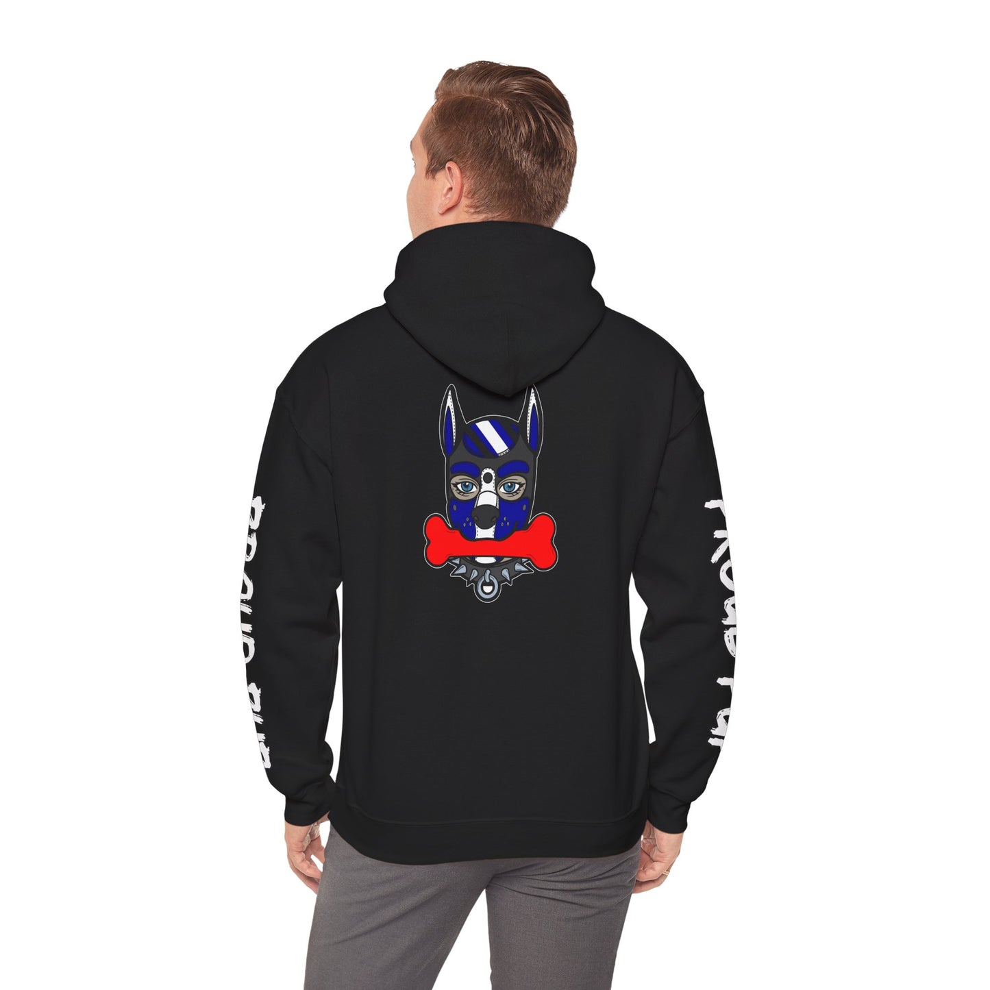 Pup Pride Flag Hoodie — Bright Colorful Pup Pride Sweatshirt