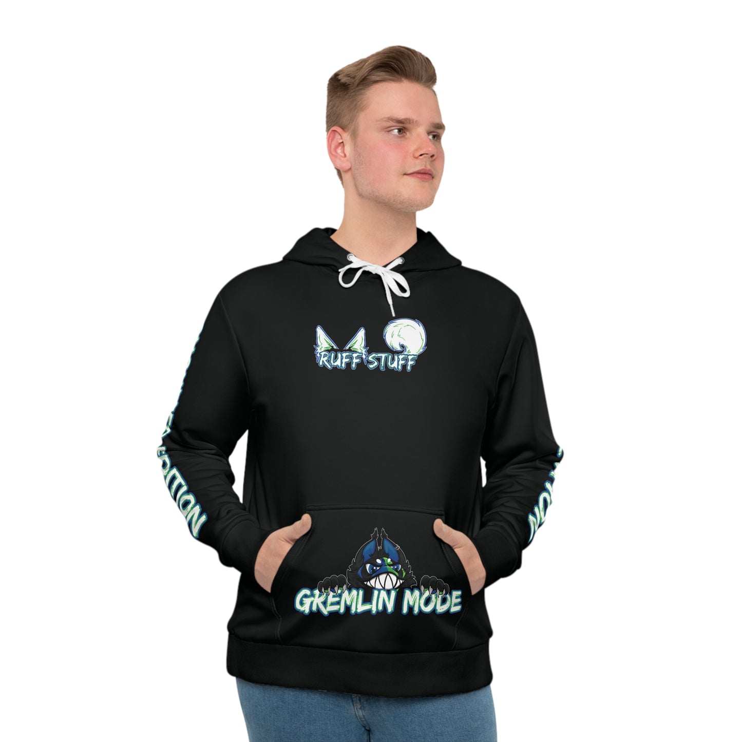 "Gremlin Mode"  Graphic Hoodie — Chompper Edition Furry OTM