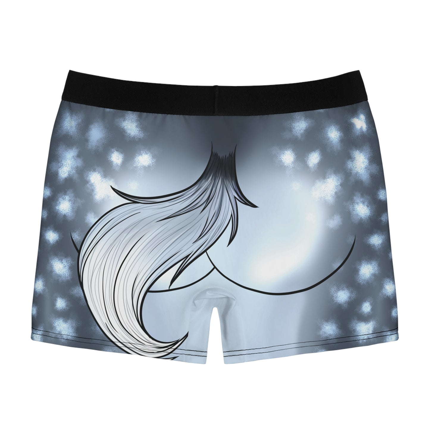 Dappled Horse Print — Furry Boxer Briefs