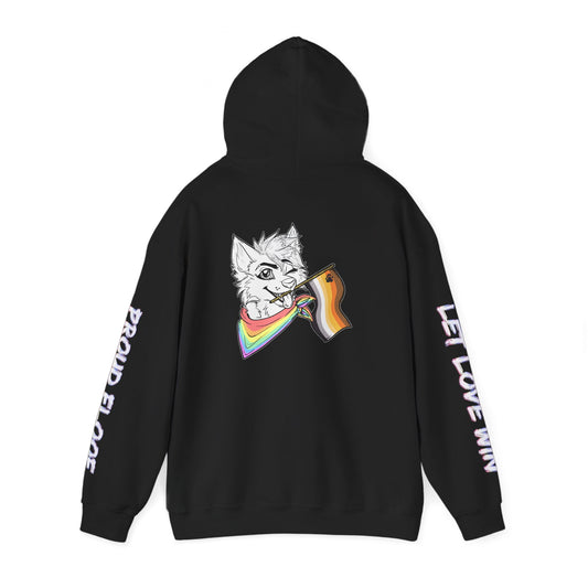 Bear Pride Furry Flag Hoodie — Bright Colorful Furry Pride Sweatshirt