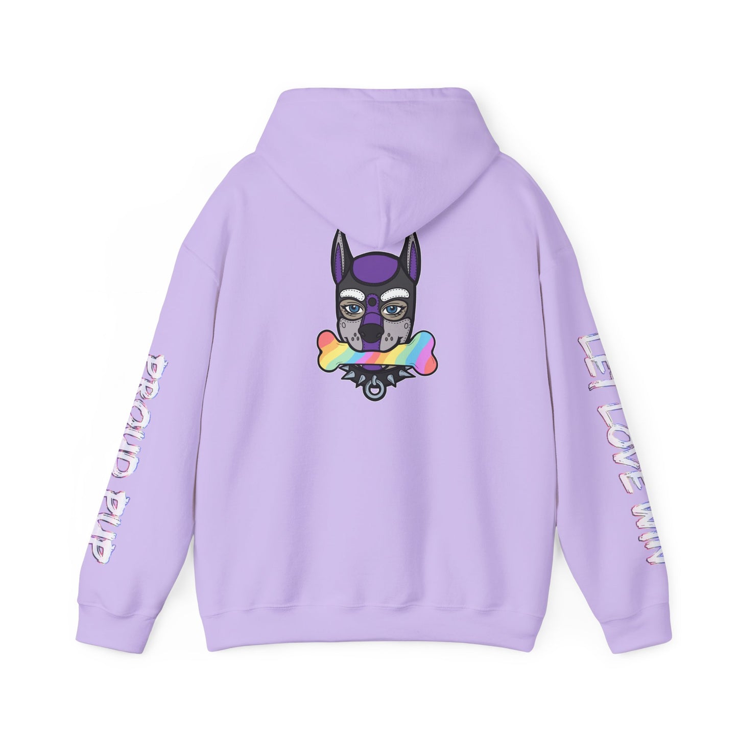 Ace Pup Pride Month Flag Hoodie — Bright Colorful Pup Pride Sweatshirt