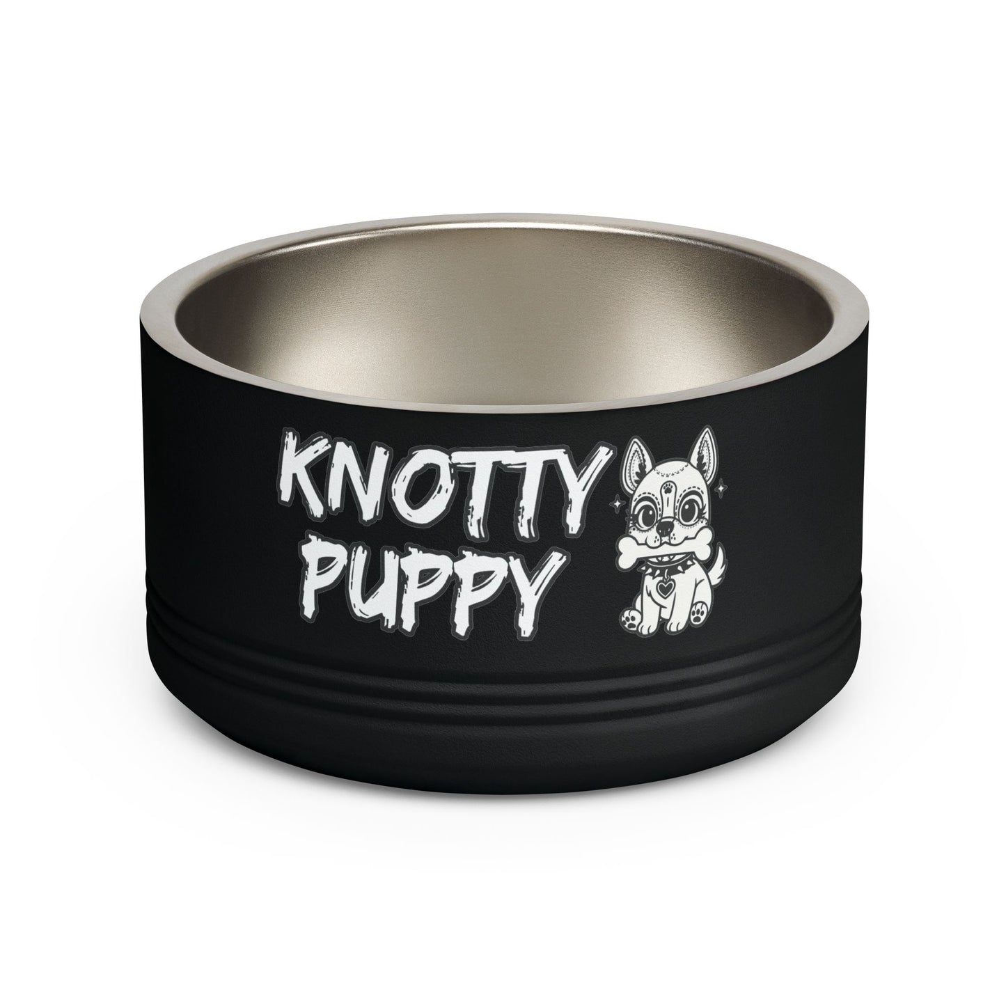 Knotty Puppy Treats Pup Bowl — 18oz Puppy Play Treat Dish