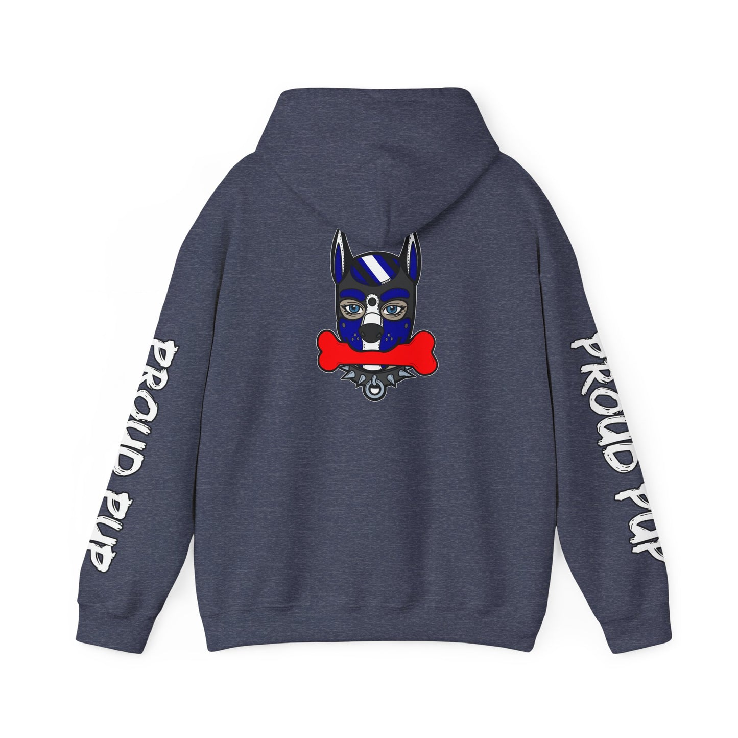 Pup Pride Flag Hoodie — Bright Colorful Pup Pride Sweatshirt