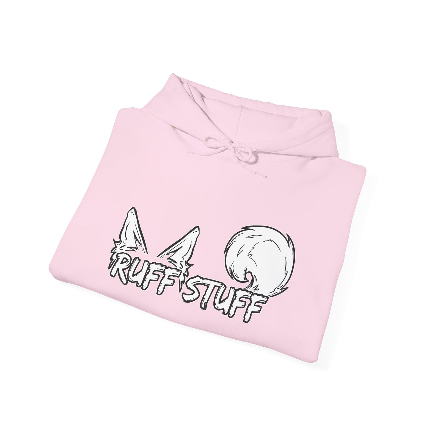 Trans Pride Furry Flag Hoodie — Bright Colorful Furry Pride Sweatshirt