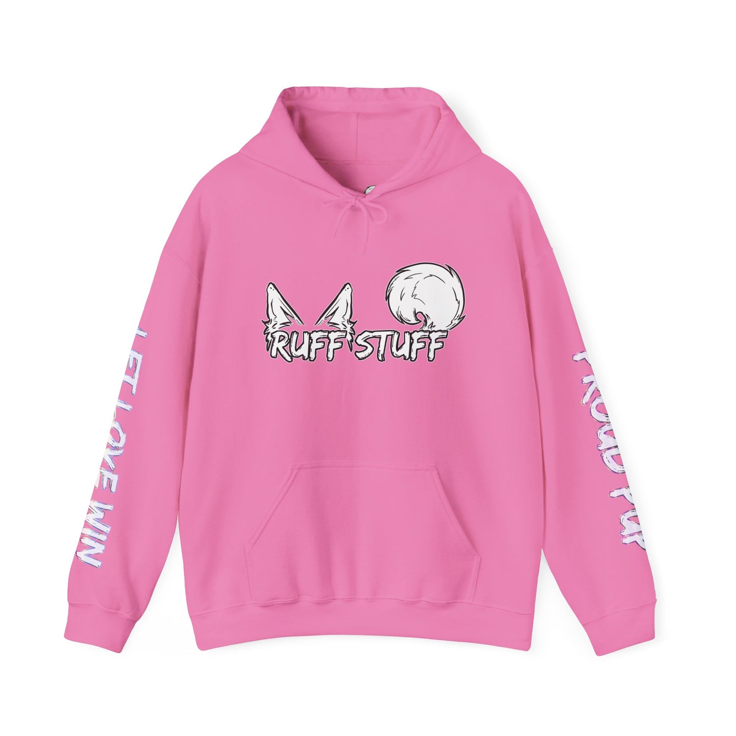 Pan Pup Pride Month Flag Hoodie — Bright Colorful Pup Pride Sweatshirt