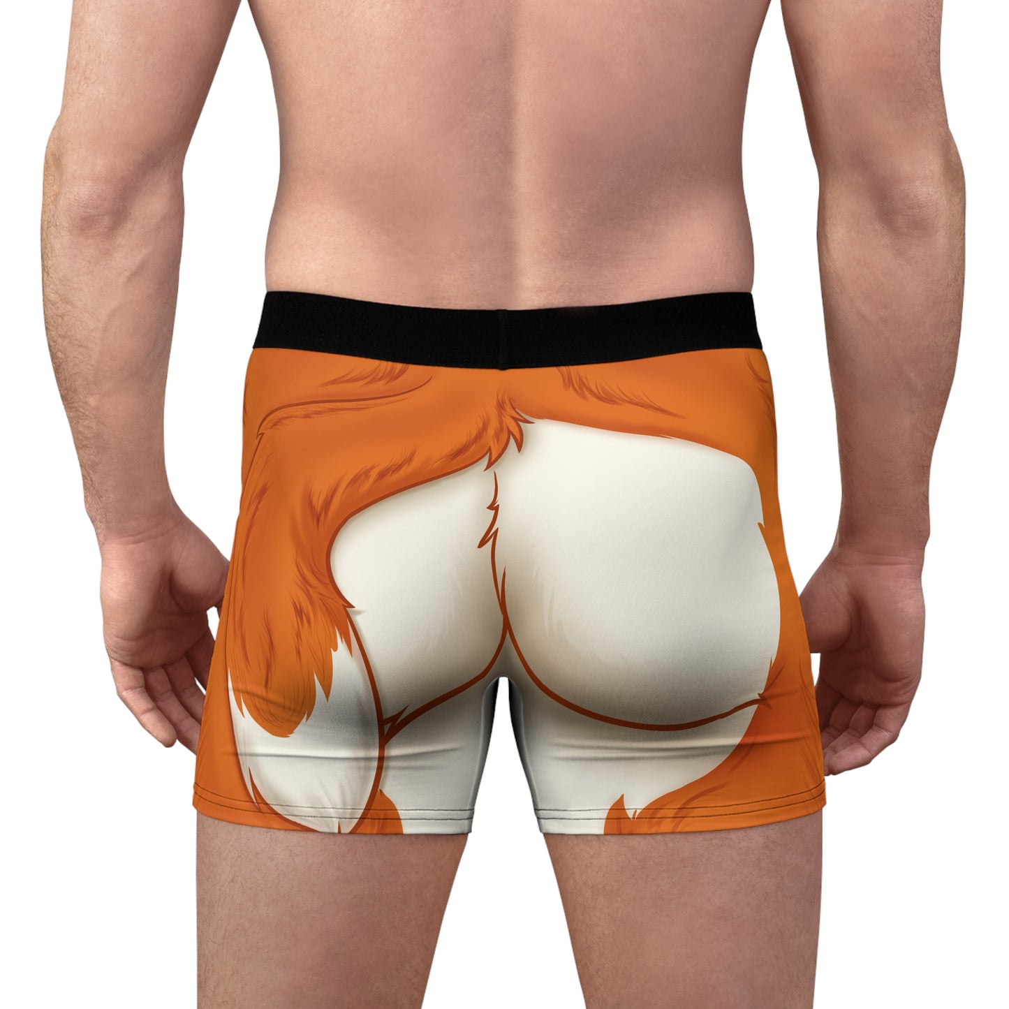 Furry Fox Boxer Briefs — Fox Fursona All-Over Print